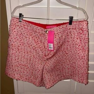 Lilly Pulitzer Pink Tweed Women’s Shorts- 14